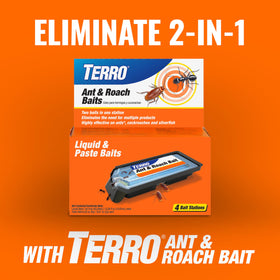 TERRO T502 garage use for indoor roach control.