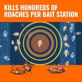 Terro T506SR gel-bait-tunnels-open highlights easy access to bait for faster roach uptake.