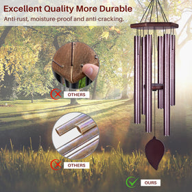 Tesecu wind chimes provide adjustable tones and silent mode options