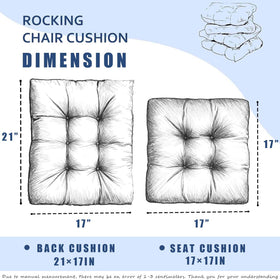 TESICA cushion black detailed stitching adds durability