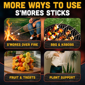 Tesorrio kabob-vegetable-fruit skewer for grilled meals