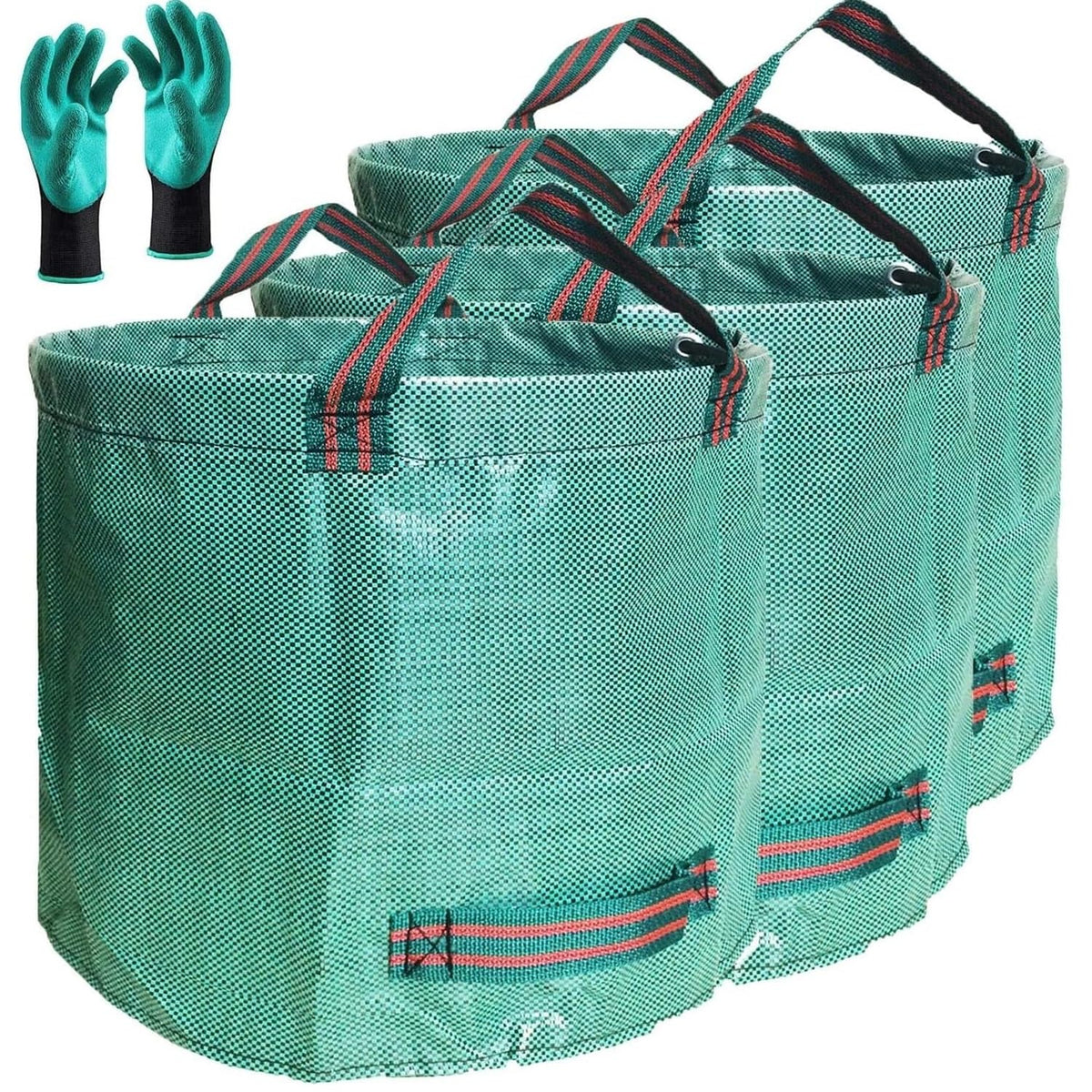 Tespher standard 3-pack garden bags in packaging for easy yard cleanup.