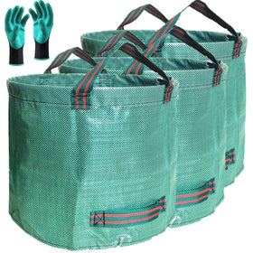 Tespher standard 3-pack garden bags in packaging for easy yard cleanup.