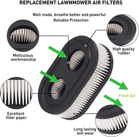 TESSTSY 593260 spark plug included for easy lawn mower maintenance.