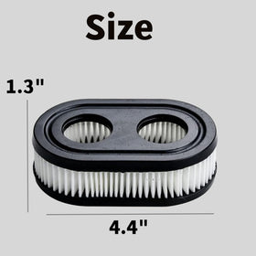 TESSTSY lawn mower filter installed image emphasizes improved airflow and engine breathability.
