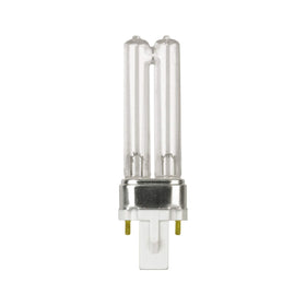 TetraPond 5W UV bulb lighting a 660-gallon pond for clearer water.