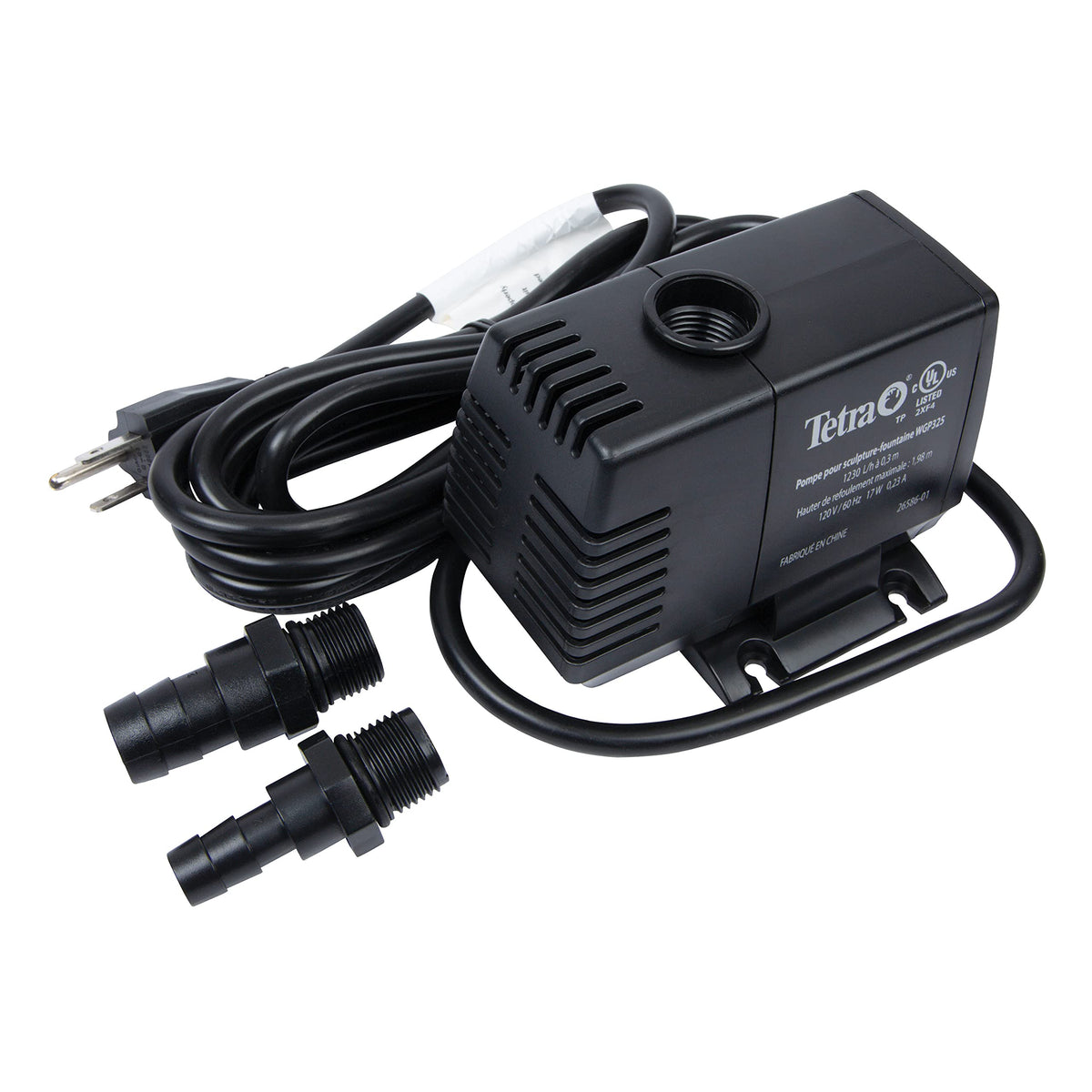 TetraPond pump showcases energy-efficient design for long-term use.