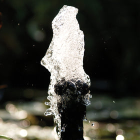 TetraPond flow control with diverter helps route water to statuary or waterfalls