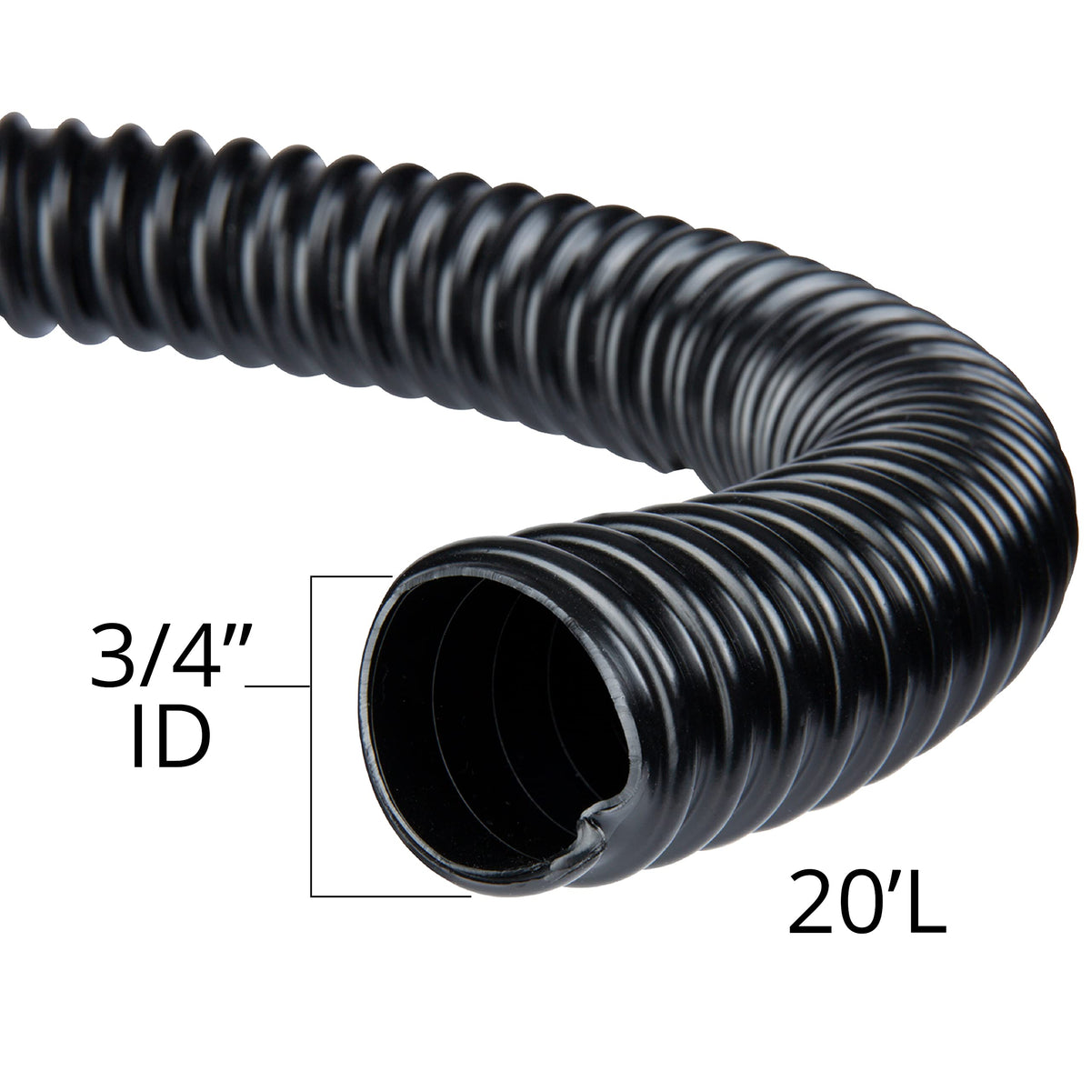TetraPond tubing is buried to conceal and beautify water features.