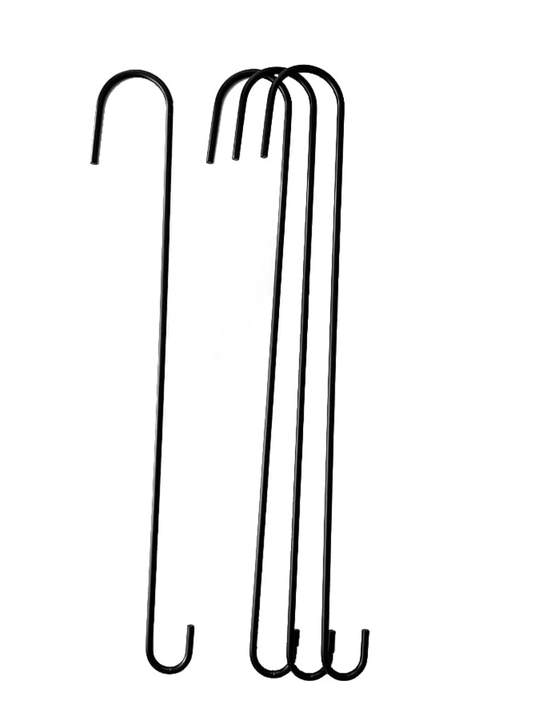 Tetra-Teknica YH-028 outdoor setup: sturdy 18-inch S-hook for plants and feeders