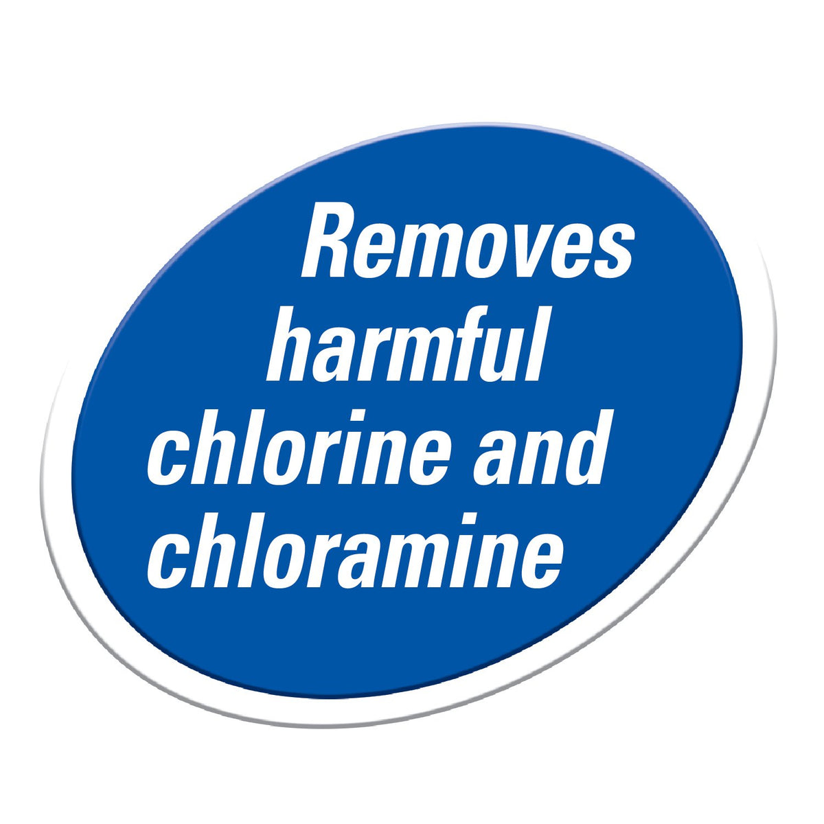 TetraPond AquaSafe treating pond water to remove chlorine and chloramines.