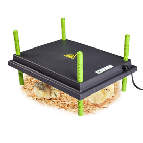 Tetuga Chick Heating Plate top view showing compact warmth for chicks