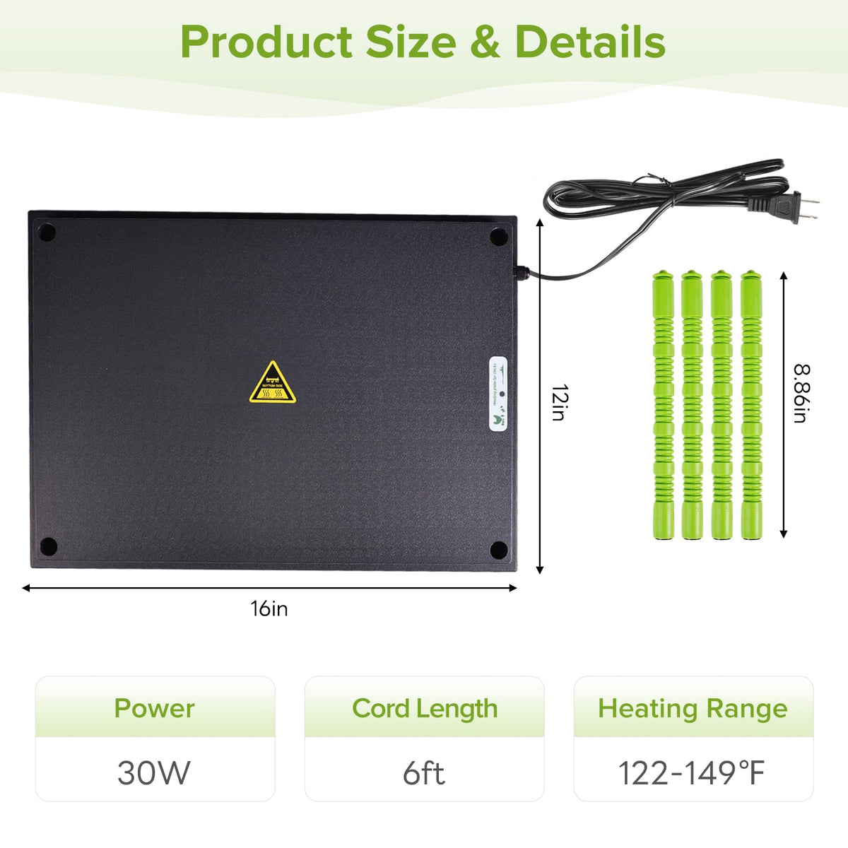 Tetuga heating plate used with puppies and kittens for extra warmth