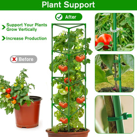 Tetutor easy install without tools enables quick setup for busy gardeners.