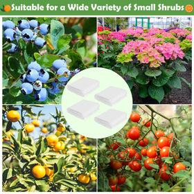 Tetutor wide-uses netting protects crops in small spaces and pots.