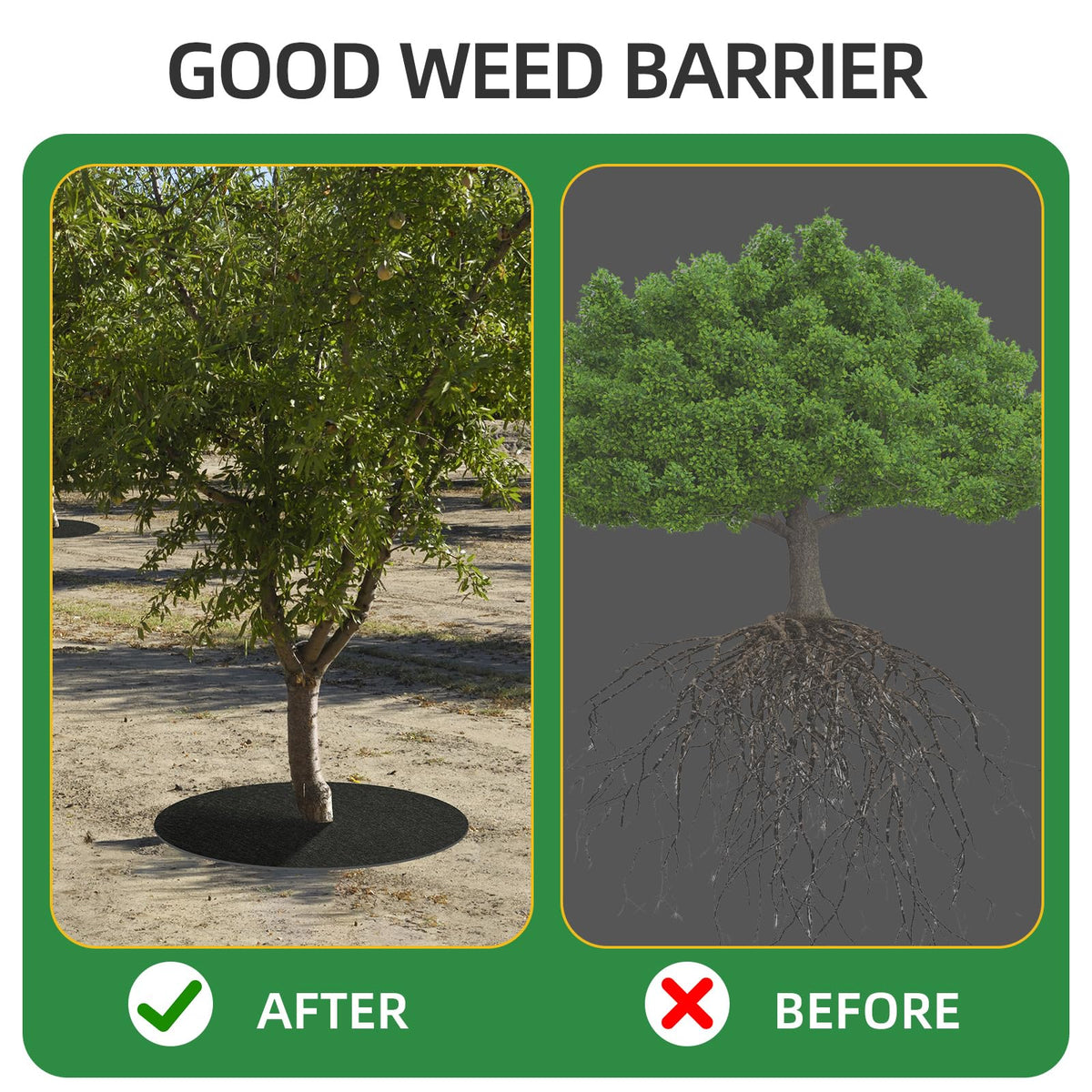 Tezhile versatile landscaping use for gardens, nurseries, or orchards