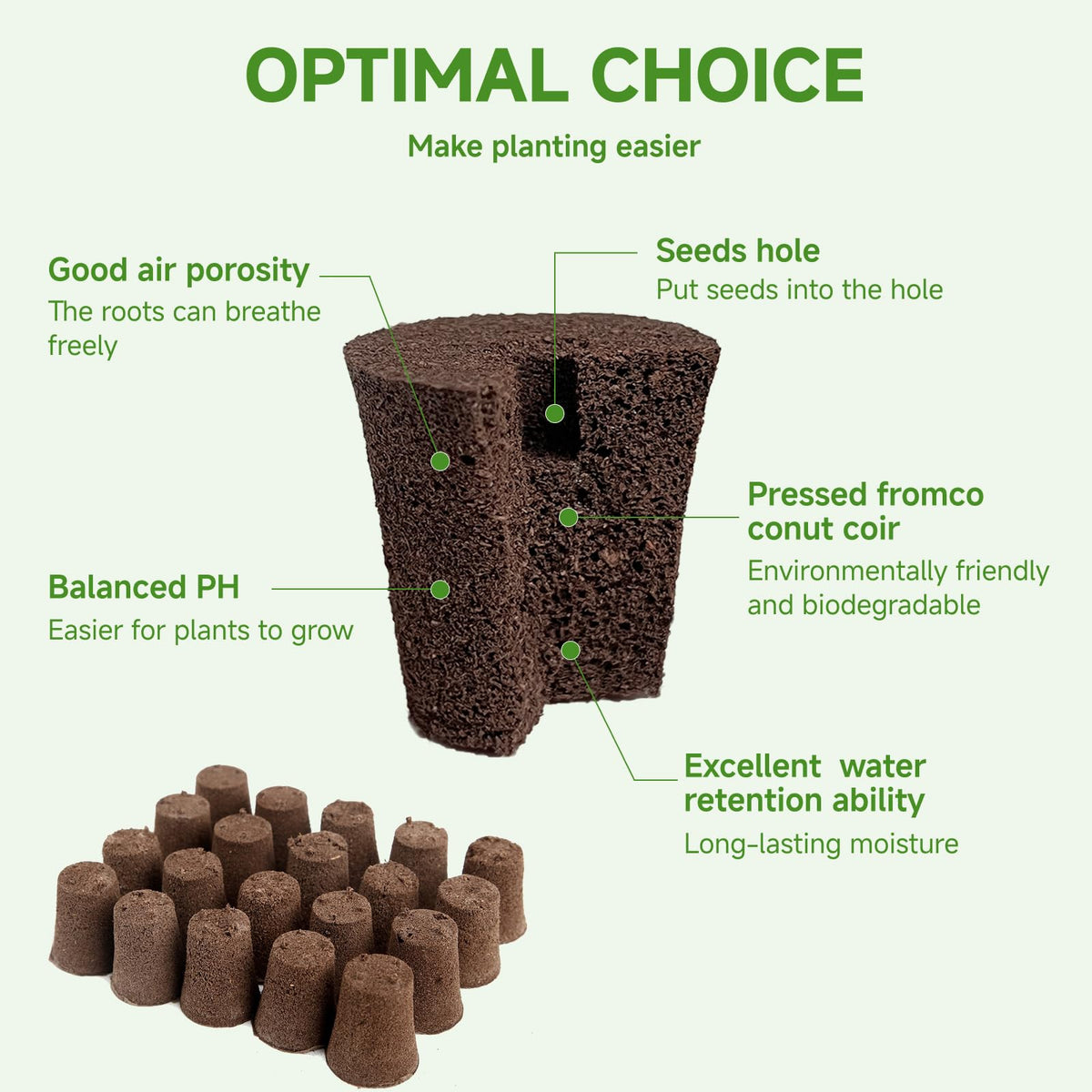 TEZKOLES pods fit most popular hydroponic systems for convenient refilling.