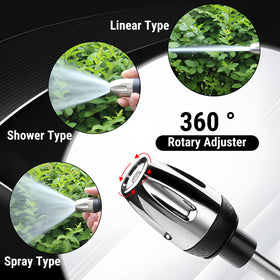 TFSUDI WaterBlitz 360° rotating nozzle provides flexible angle control.