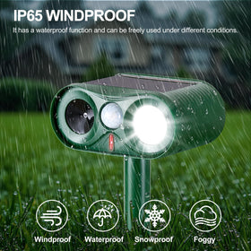 TFKK LED indicators show charging and active deterrence.