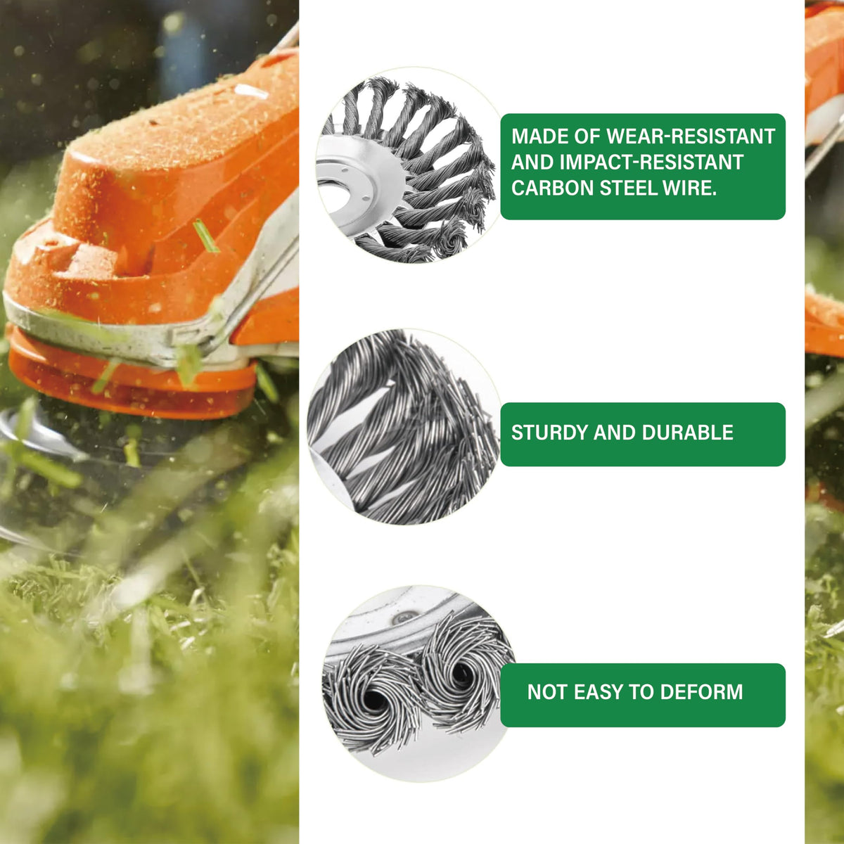 TFNBR all-purpose head for garden and yard maintenance.