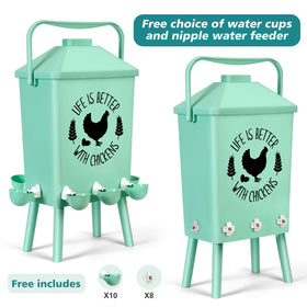 Tgeyd easy-clean coop accessory for simple maintenance and clean feeding areas