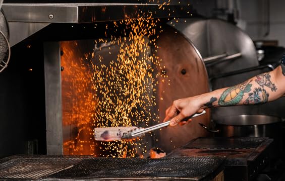 Thaan Charcoal provides even heat for steady searing across grills.