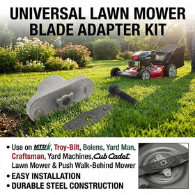 Thaekuns hex bolt ensures durable mounting on compatible mowers.