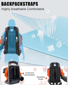 Thalorus 550 CFM airflow covers large areas efficiently.