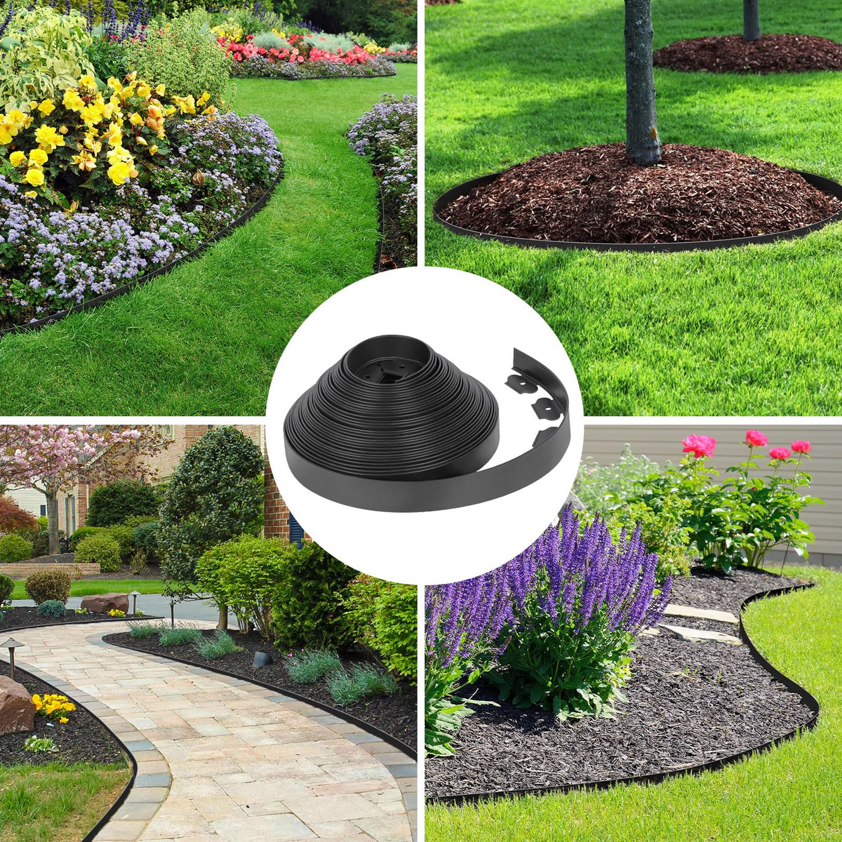 Thanger paver-path edge creates neat, polished transitions.