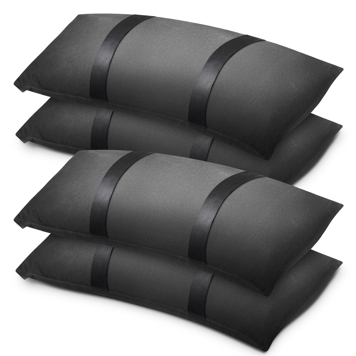 Thanger umbrella base sandbag 50lb stabilizes patio furniture on windy days
