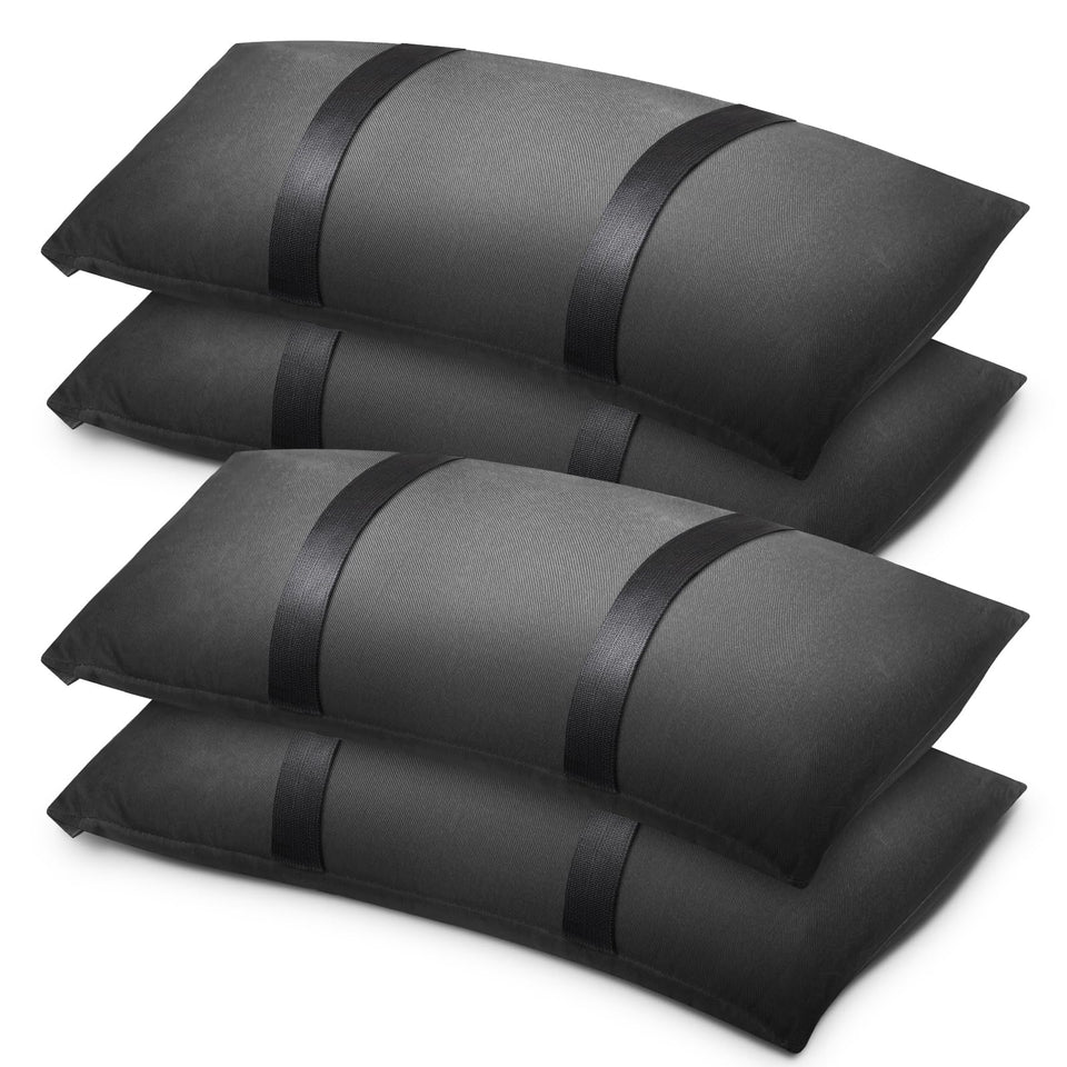 Thanger umbrella base sandbag 50lb stabilizes patio furniture on windy days