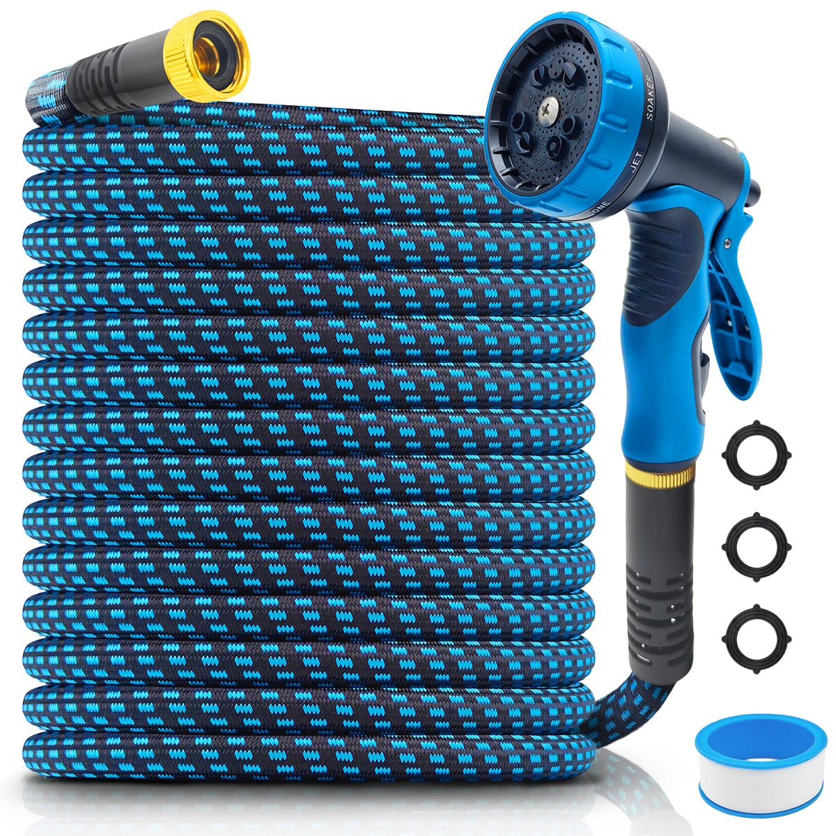 Thanlyn garden hose 50ft compact storage in a tidy shed saves space.