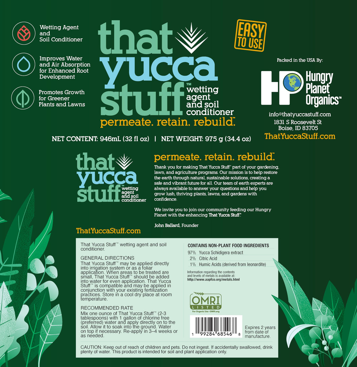 That Yucca Stuff root-system illustration showing stronger root growth.