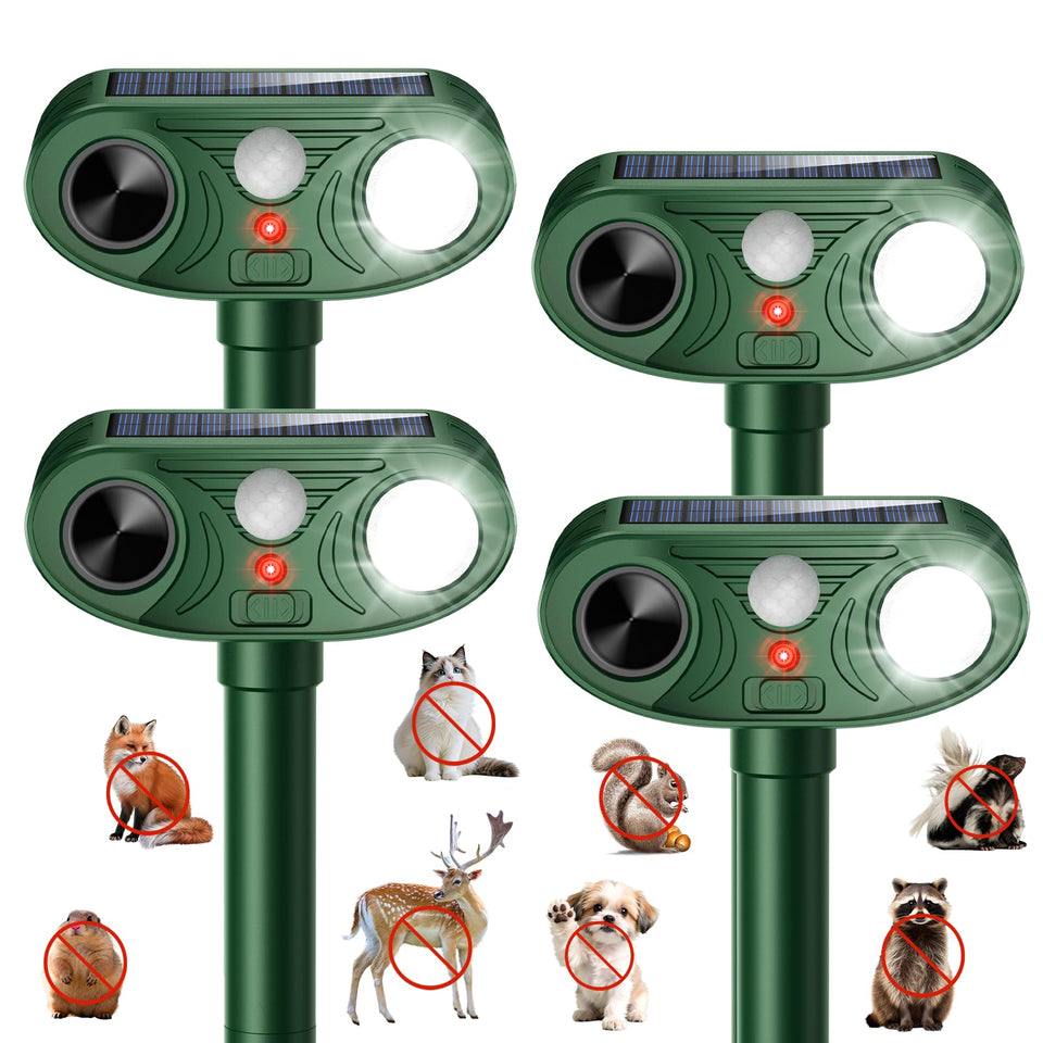 Thcritter 2026 front view shows a durable, humane deterrent ready for outdoor use.
