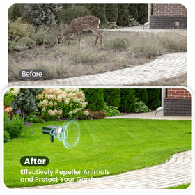 Thcritter 2026 motion-activation view captures PIR sensor in action deterring visitors.