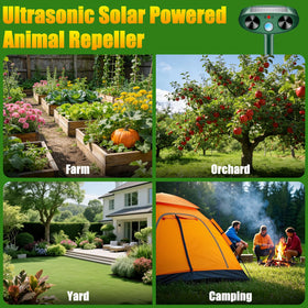 Thcritter yard motion-detection use promotes humane deterrence for gardens