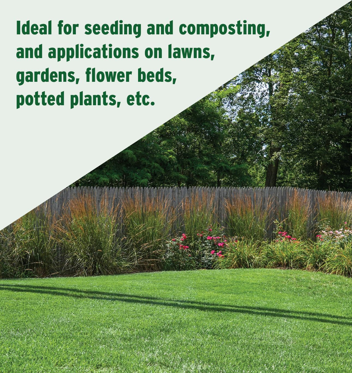 The Andersons BioChar DG enriches garden beds and containers.