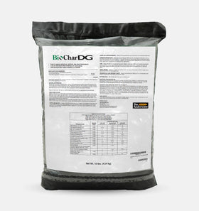 The Andersons BioChar DG granules ready for soil application.