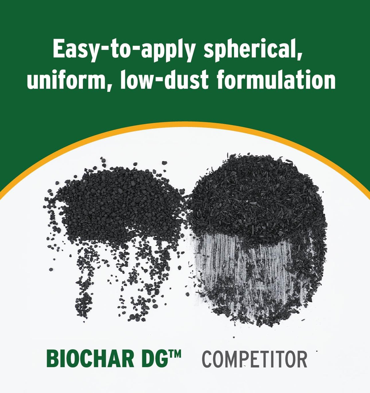 The Andersons BioChar DG supports seeding of a new lawn.