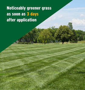 Noticeable greening within 3 days of The Andersons Green Shocker use