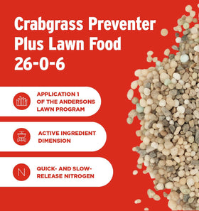 The Andersons lawn fertilizer delivers quick and sustained green-up