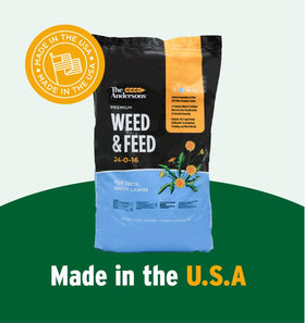 The Andersons Premium Weed and Feed 24-0-16 coverage up to 5,000 sq ft.