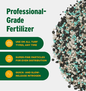 The Andersons PGF 16-0-8 nitrogen release pattern for steady feeding.