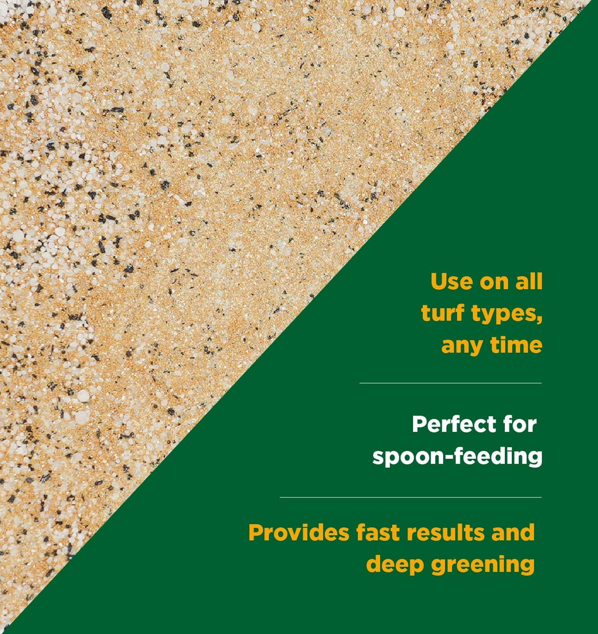 The Andersons Super Juice promotes a lush green lawn after application.