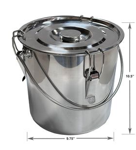 The Bincho Grill Charcoal Saver 3-gallon capacity is ideal for home or commercial grilling sessions.