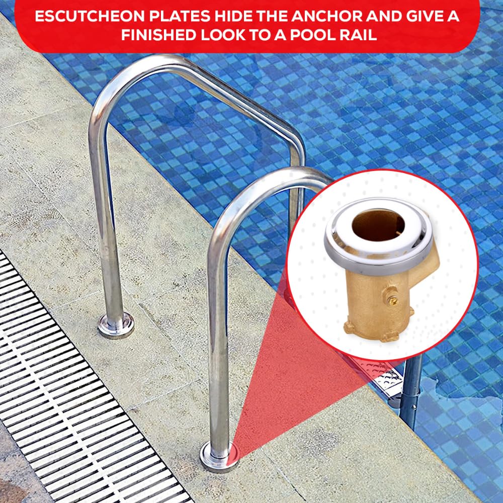 The Door Bull handrail assembly emphasizes stable entry and lasting pool safety.