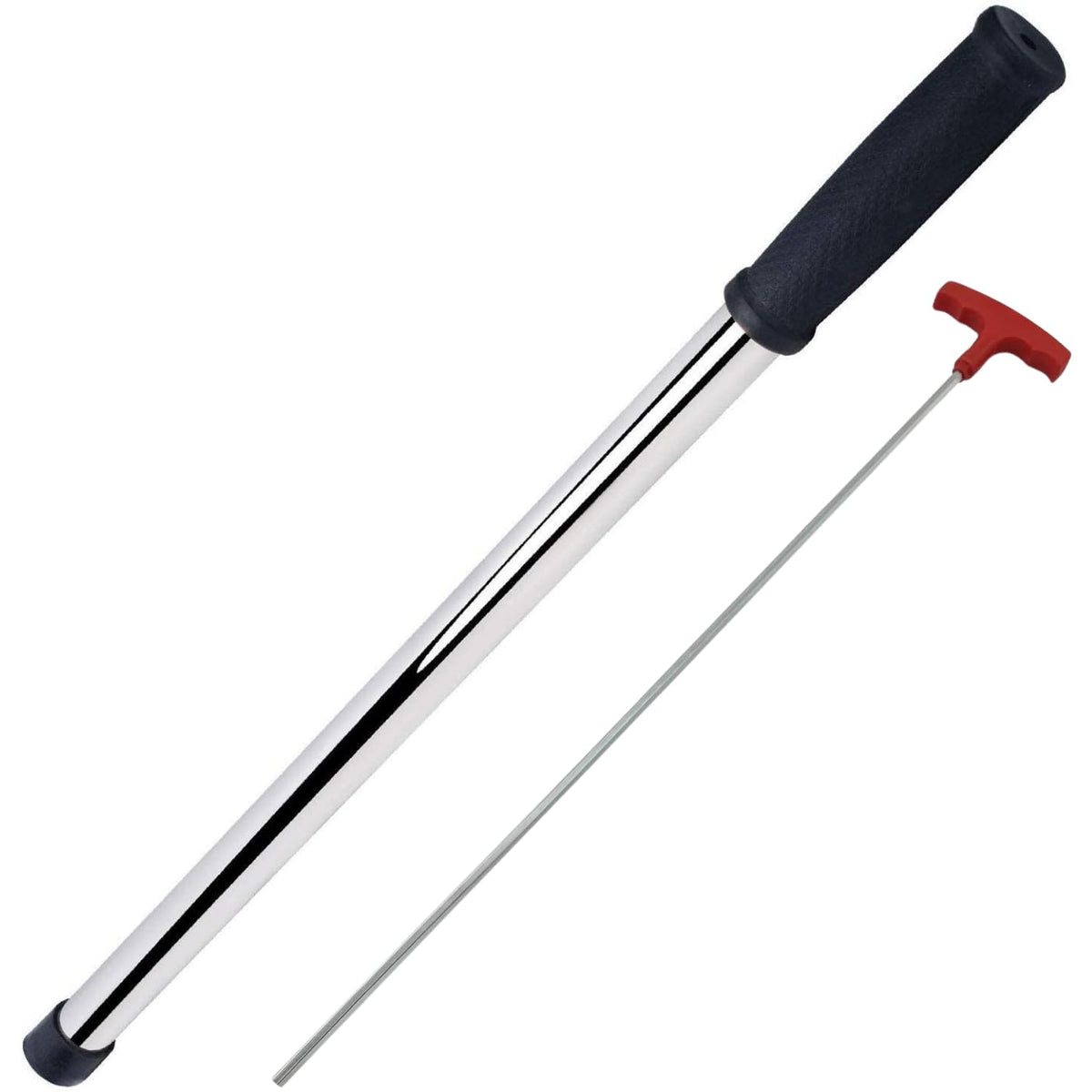 The Door Bull installation rod in action for easy anchor release.