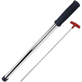 The Door Bull installation rod in action for easy anchor release.