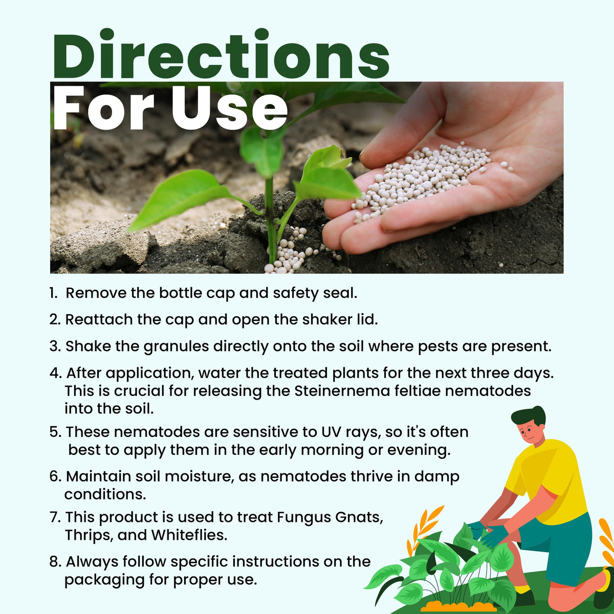 The Environmental Factor NemaKnights offer safe biological control preserving beneficial insects.