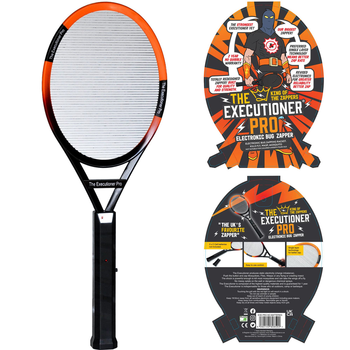 The Executioner Pro robust-abs-plastic construction ensures durable long term use.